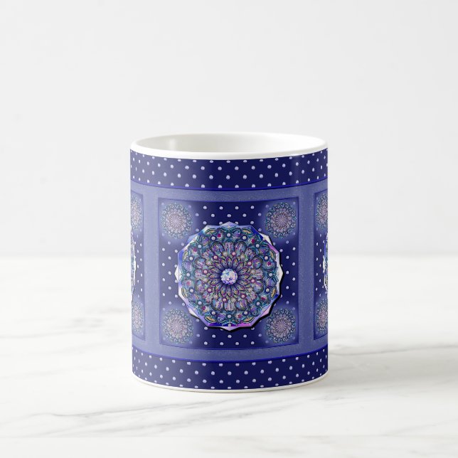 Mug Rosace bleue (Centre)
