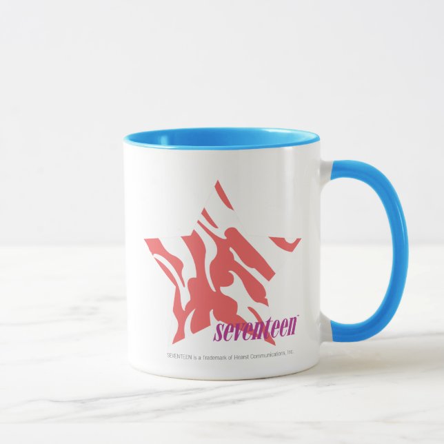 Mug Rose 3 de zèbre (Droite)