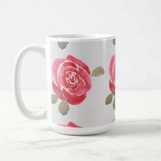 Mug Rose aquarelle