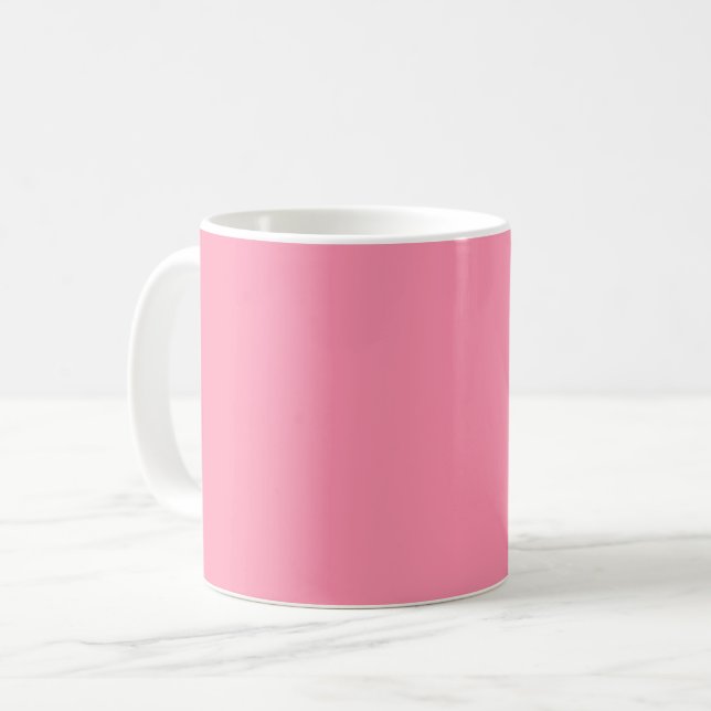 Mug Rose Baker-Miller (couleur solide) (Devant gauche)