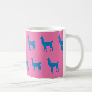 Mug Rose bleu de lama