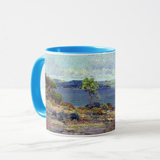 Mug Rose de montagne en fleur, (Devant gauche)