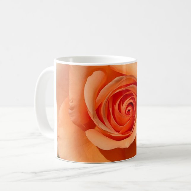 Mug Rose de plage (Devant gauche)