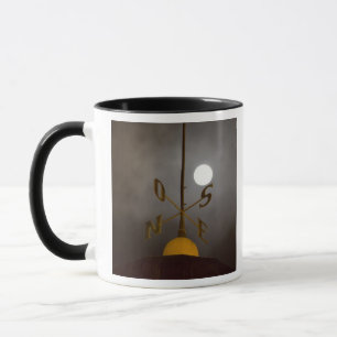 Mug Rose des vents au sommet du phare sur Cerro Santa