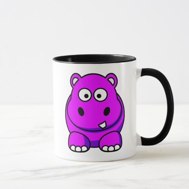 Mug Rose d'hippopotame (Droite)