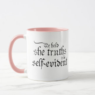 Mug rose égal créé