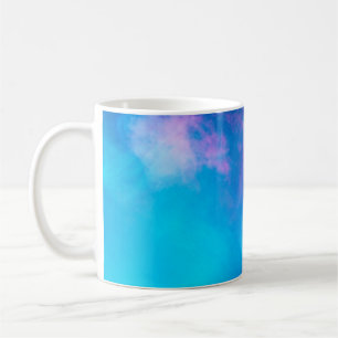 Mug Rose et bleu Smoke Zazzle_Growshop