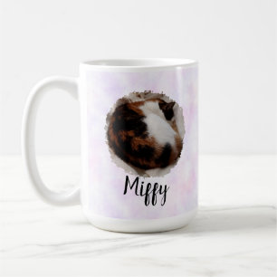 Mug Rose et Violet Rêveur Photo et Nom