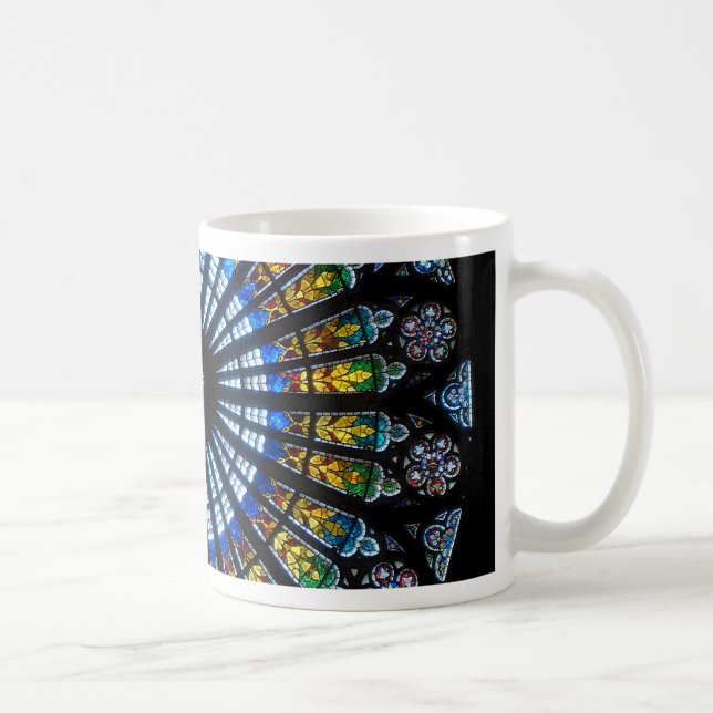 Mug rose fenêtre cathédrale strasbourg (Droite)