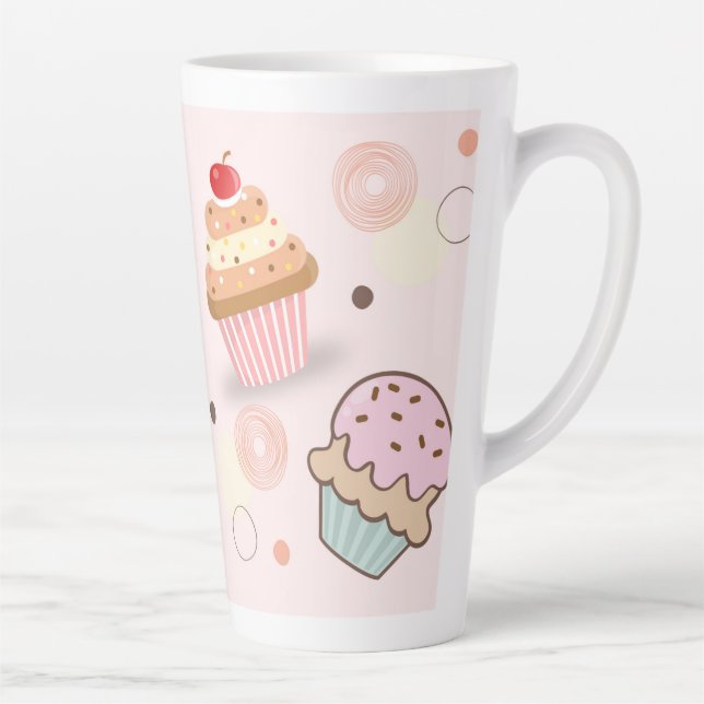 mug rose gâteau (Droite)