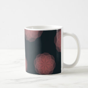 Mug Rose, géométrique, cool, abstraction fleur tendanc