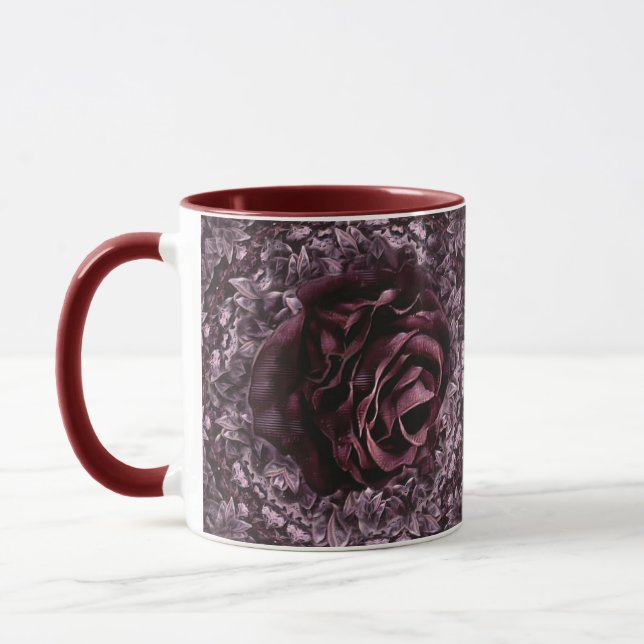 Mug Rose Mandala (Gauche)