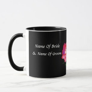 Mug Rose "Mariée" - Personnalisable