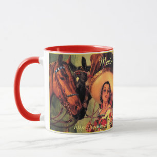 Mug "Rose mexicain"