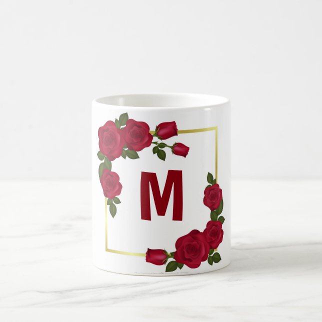 Mug Rose monogramme (Centre)