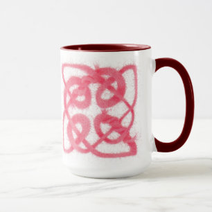 Mug ROSE NŒUD CELTIQUE Grand Combo Marron