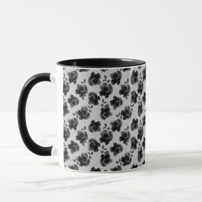 Mug Rose noir (Gauche)