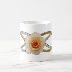 Mug Rose or argent double infinité