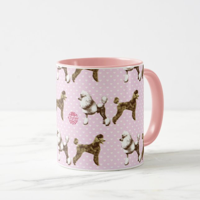 Mug rose pooddesign   (Devant droit)