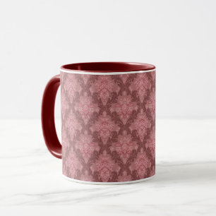 Mug Rose Poussiéreuse Rose Tendre Bourgogne Élégant Da