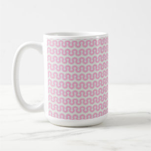 Mug Rose Retro Wavy