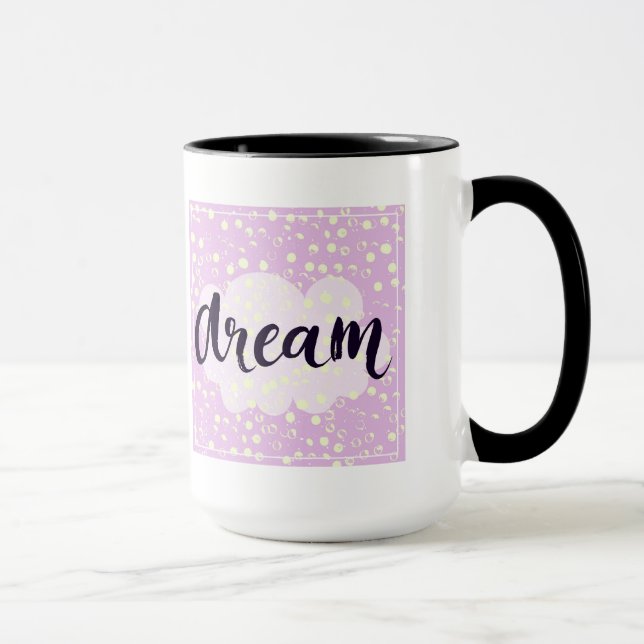 Mug Rose rêveur (Droite)
