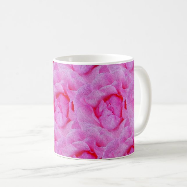Mug rose rose (Devant droit)