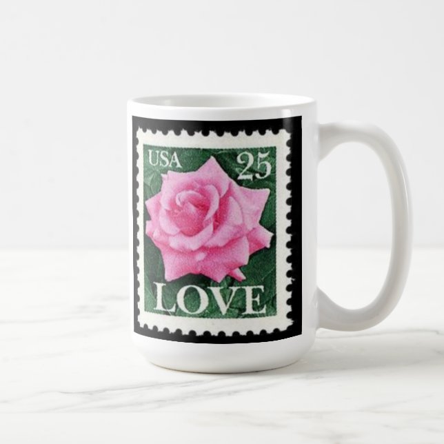 Mug Rose Rose amour (Droite)