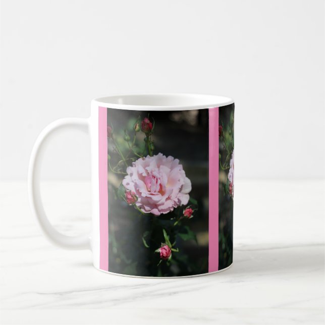 Mug Rose rose classique belle photo nature (Gauche)