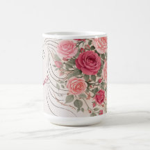 Rose rose personnalisée florale Cheveux Femme Élég