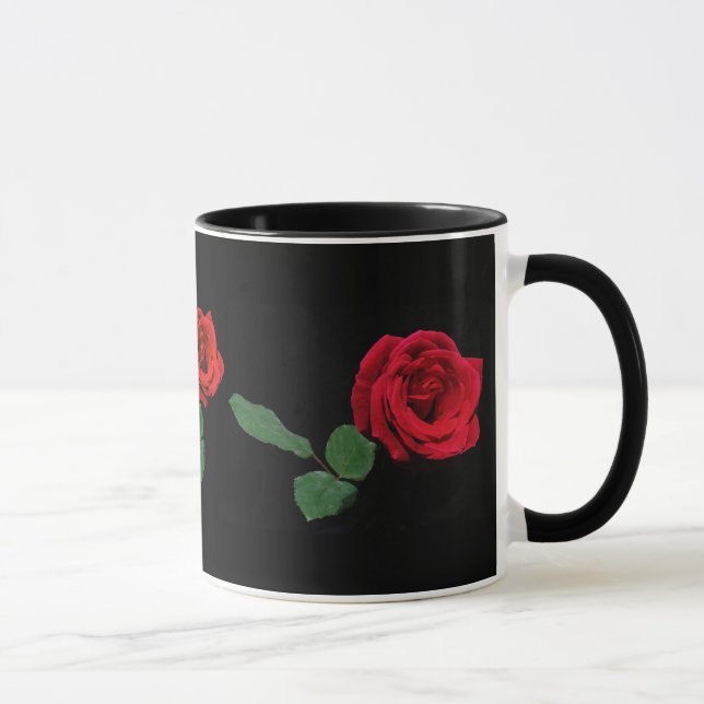 Mug Rose rouge (Droite)