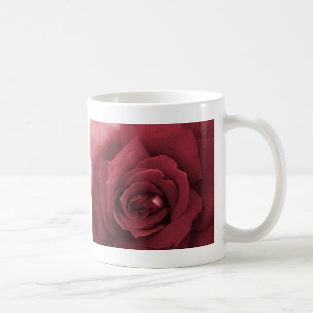 Mug rose rouge (Droite)