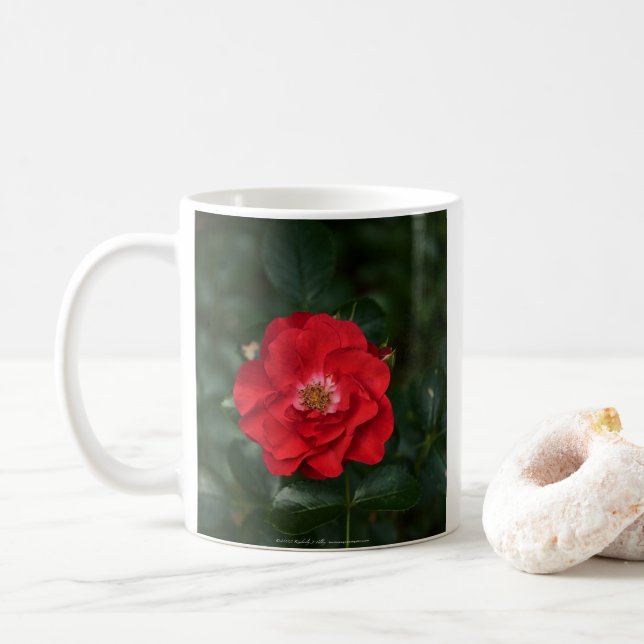 Mug Rose rouge P6568 (Avec donut)