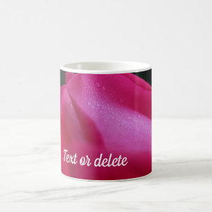 Mug Rose rouge personnalisée