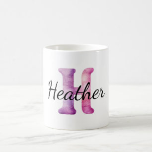 Mug Rose Violet Confortable H Nom