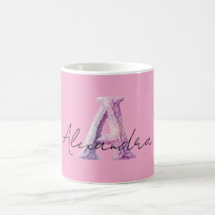 Mug Rose Violet Confortable Un Nom