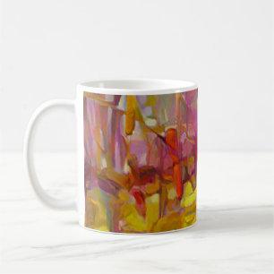 Mug roseaux nature couleurs vives
