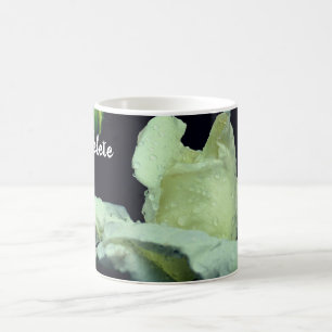 Mug Rosebud après la pluie Personnalisé
