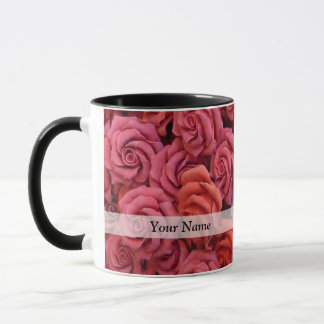 Mug Roses à fleurs roses