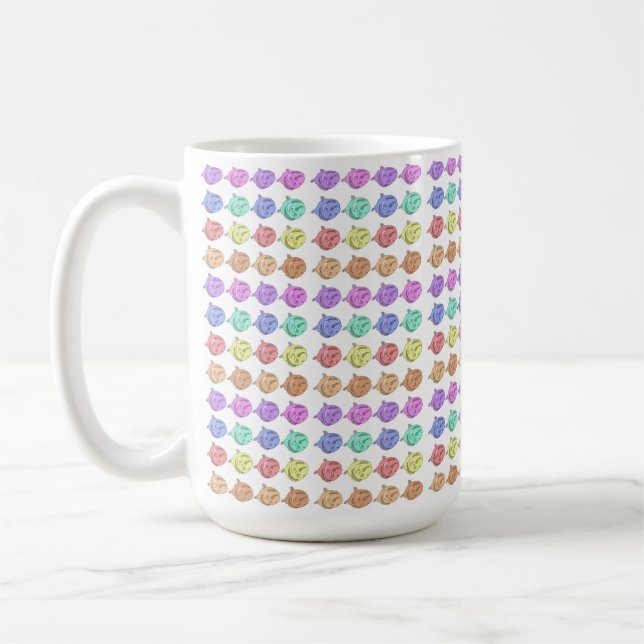 Mug Roses arc-en-ciel (Gauche)