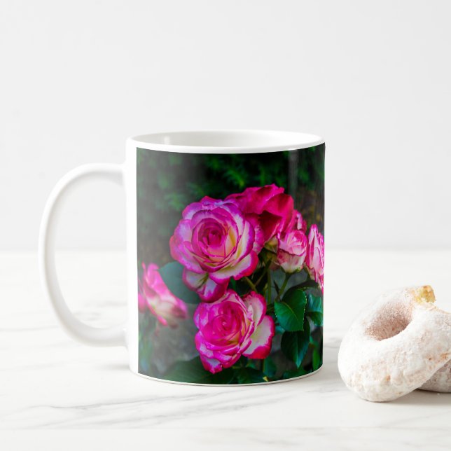 Mug Roses de beauté (Avec donut)
