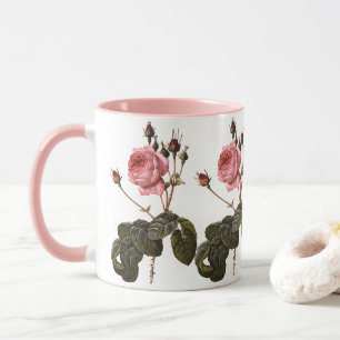 Mug Roses de jardin roses antiques vintage en fleurs