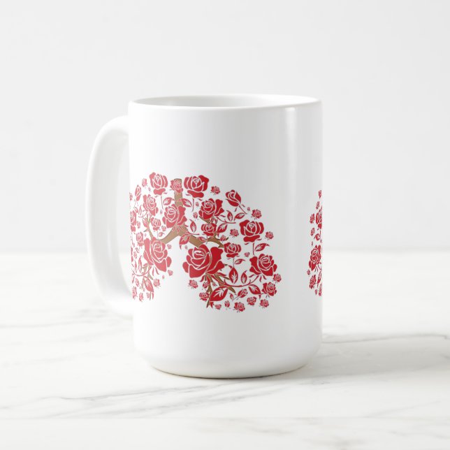 Mug Roses et espoir (Devant gauche)