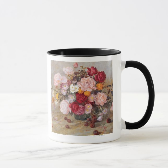 Mug Roses et marguerites (Droite)