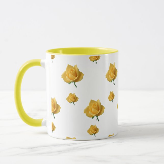 Mug Roses jaunes (Gauche)