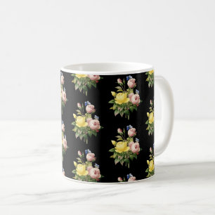 Mug Roses jaunes et roses - Symphonie florale en fleur