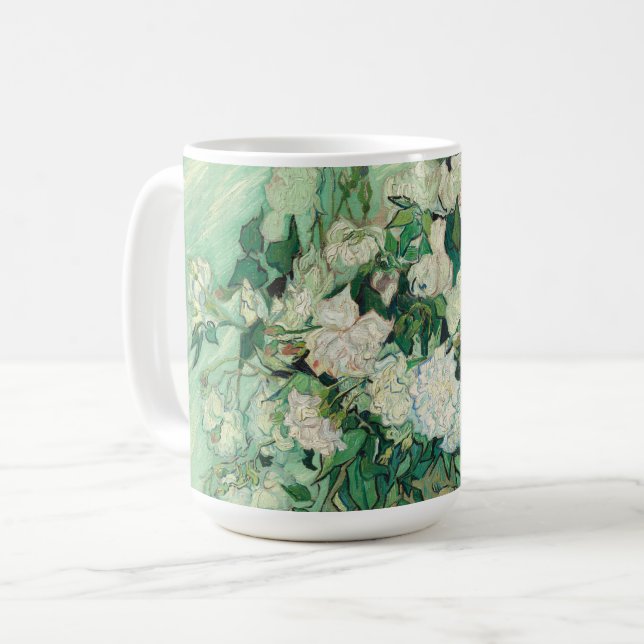 Mug Roses par Vincent Van Gogh (Devant gauche)