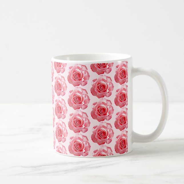 Mug Roses ! Roses ! Roses ! - Rose délicat (Droite)