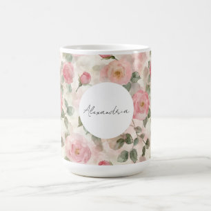 Mug Roses roses roses roses rousses romantiques Floral