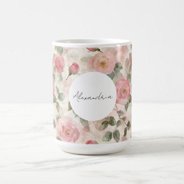 Mug Roses roses roses roses rousses romantiques Floral (Centre)